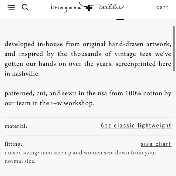 imogene + willie Cream Graphic Tee - Picture 6 of 7